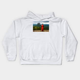 Sigiriya Lion Rock, Sri Lanka Kids Hoodie